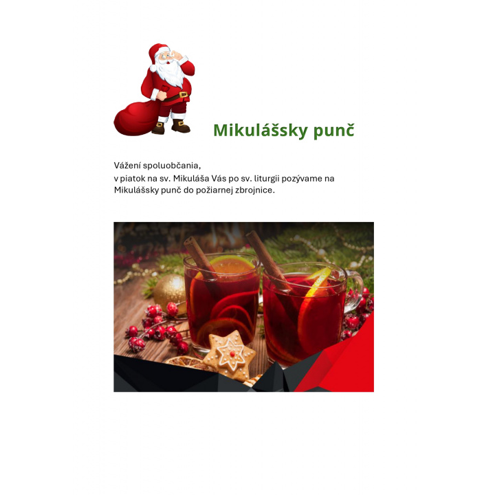 Mikulášsky punč